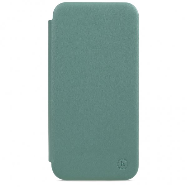 holdit iPhone 13 Pro -suojakuori SlimFlip Wallet Moss Green