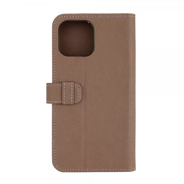 Onsala iPhone 13 Pro Max -kotelo, ECO Wallet, ruskea