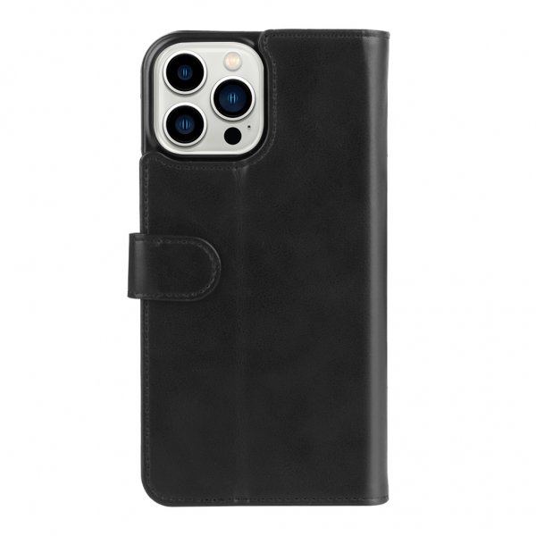 Krusell iPhone 13 Pro Max -kotelo, PhoneWallet, musta