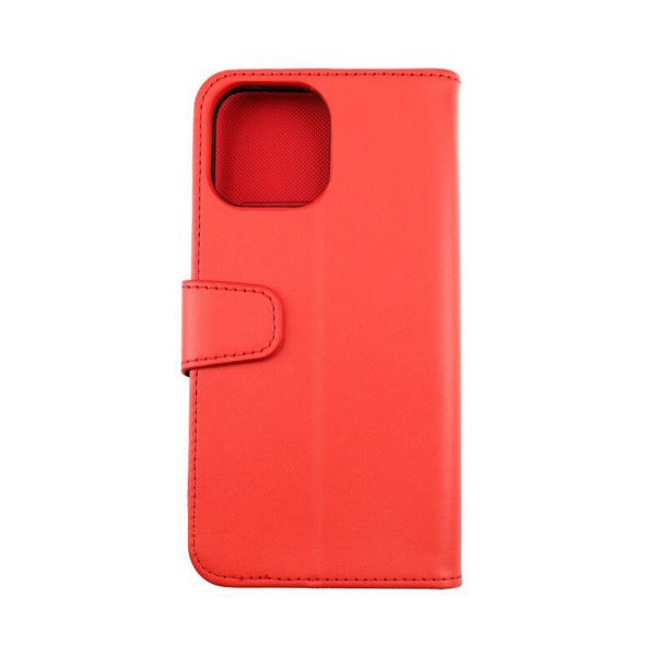 Rvelon iPhone 13 Pro Max -kuoret, taitettava korttitasku, punainen