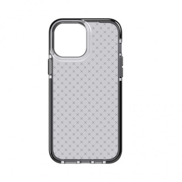 Tech21 iPhone 13 Pro Max Evo Check -suojakuori, Smokey Black