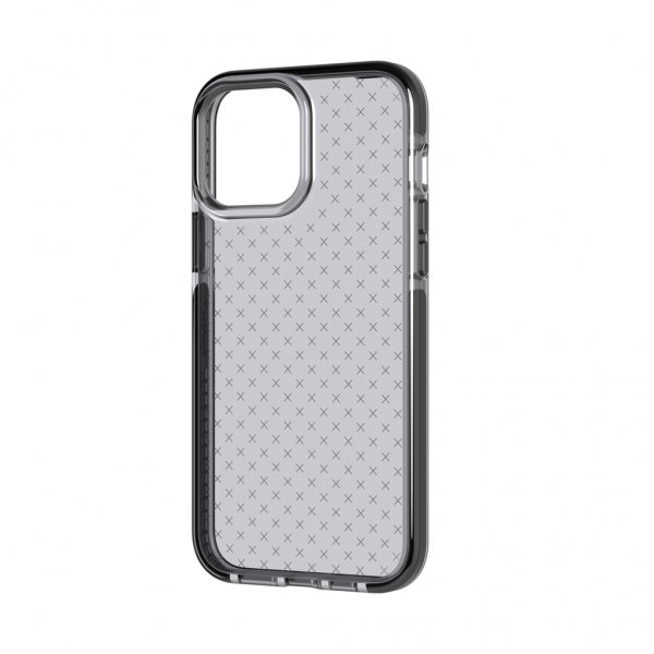 Tech21 iPhone 13 Pro Max Evo Check -suojakuori, Smokey Black