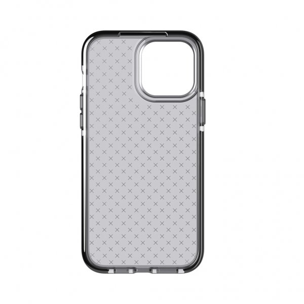 Tech21 iPhone 13 Pro Max Evo Check -suojakuori, Smokey Black
