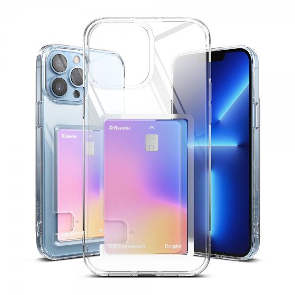 Ringke iPhone 13 Pro Max -kuori Fusion Card Clear