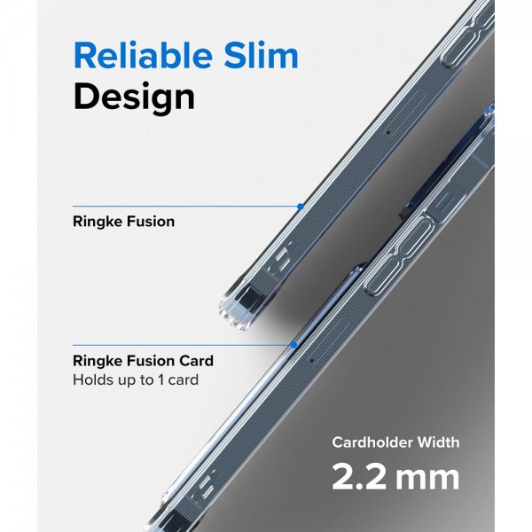 Ringke iPhone 13 Pro Max -kuori Fusion Card Clear