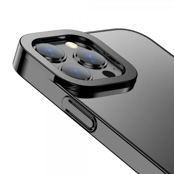 Baseus iPhone 13 Pro Max Suojakuori Glitter Series Musta