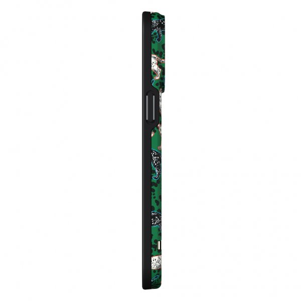 Richmond & Finch iPhone 13 Pro Max -kuori, Green Leopard