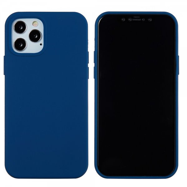 iPhone 13 Pro Max Kotelo Liquid Silicone Sininen