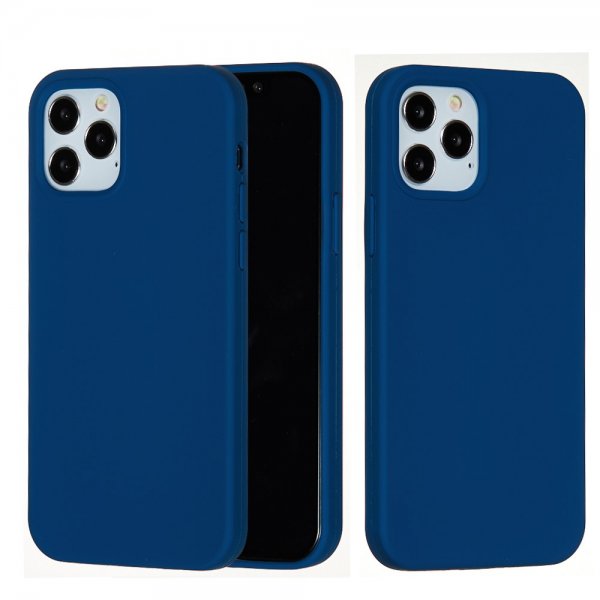 iPhone 13 Pro Max Kotelo Liquid Silicone Sininen