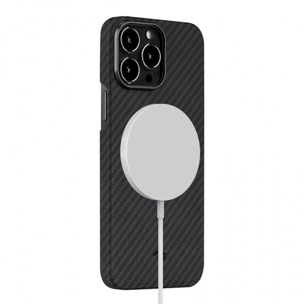 Pitaka iPhone 13 Pro Max -suojakuori MagEZ Case 2 Black/Grey Twill