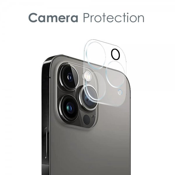 Northjo iPhone 13 Pro Max -kuori näytönsuojalla ja kamerasuojalla 3-in-1