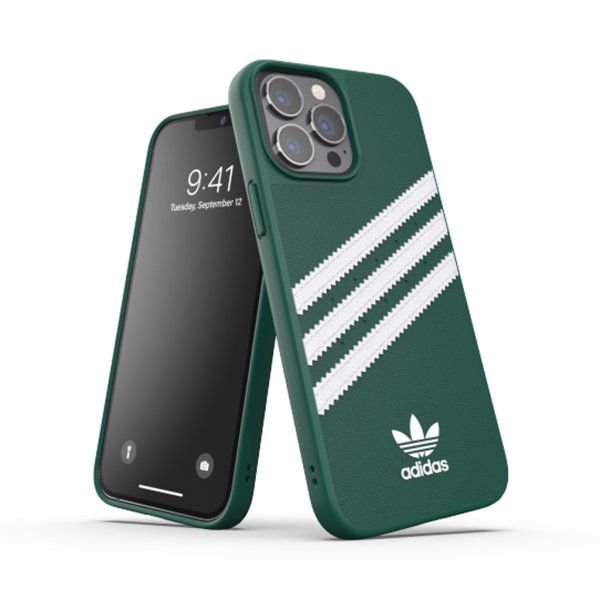 Adidas iPhone 13 Pro Max kuori moulded case PU Collegiate Green