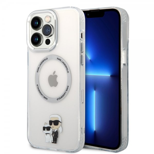 Karl Lagerfeld iPhone 13 Pro Max Suojakuori NFT MagSafe Läpinäkyvä