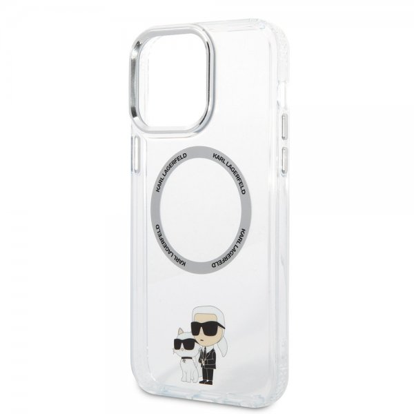 Karl Lagerfeld iPhone 13 Pro Max Suojakuori NFT MagSafe Läpinäkyvä