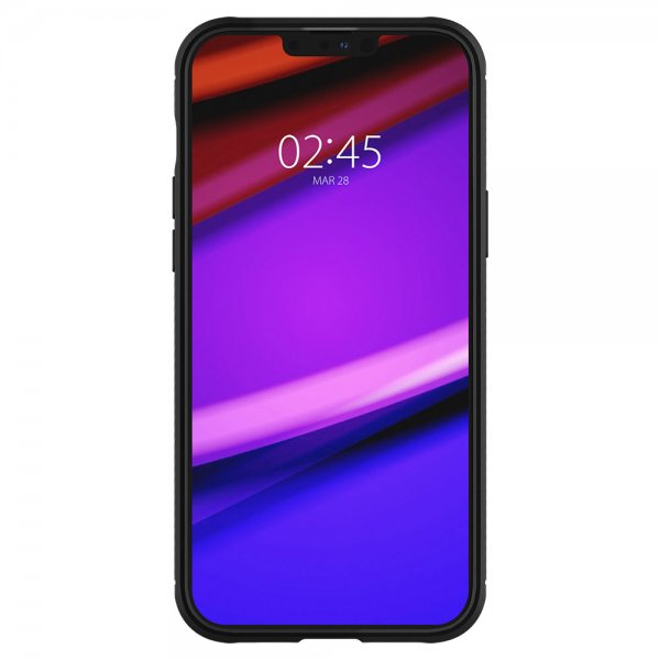 Spigen iPhone 13 Pro Max Suojakuori Rugged Armor Mattamusta