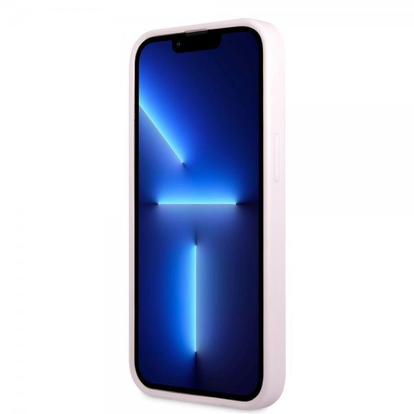 Guess iPhone 13 Pro Max Saffiano Metal Logo Lila -kuoret