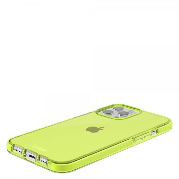 holdit iPhone 13 Pro Max Suojakuori Seethru Acid Green