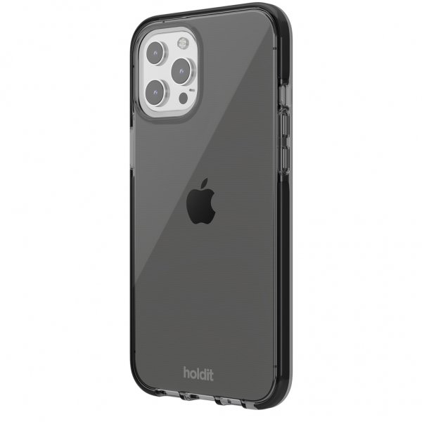 holdit iPhone 13 Pro Max Seethru Kuori Musta