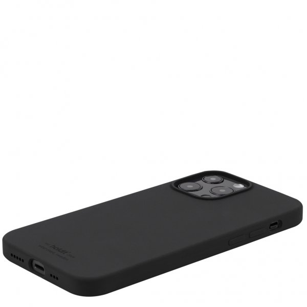 Holdit iPhone 13 Pro Max Silikonikuori Musta
