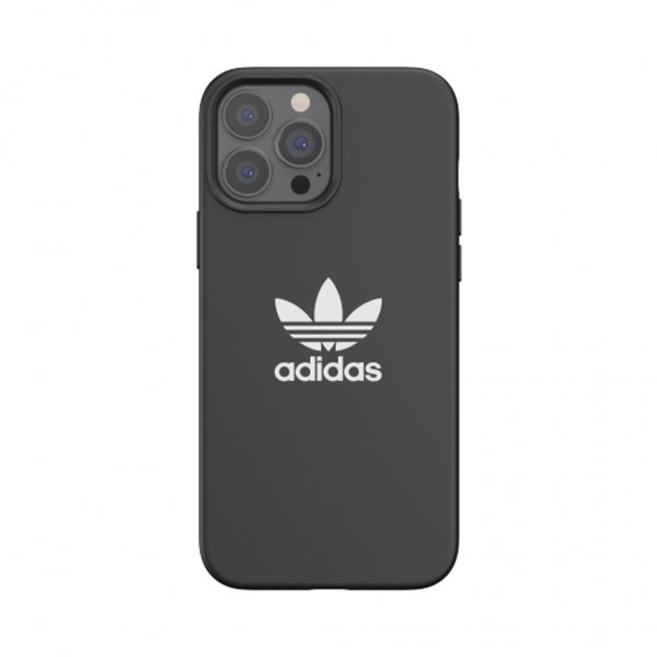Adidas iPhone 13 Pro Max kuori silikoninen kotelo musta