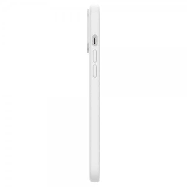 Spigen iPhone 13 Pro Max Suojakuori Silicone Fit Valkoinen