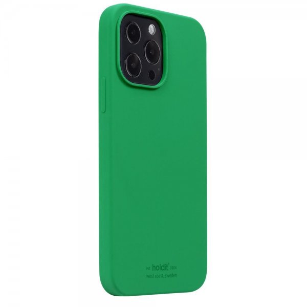 holdit iPhone 13 Pro Max -kuori silikoni Grass Green