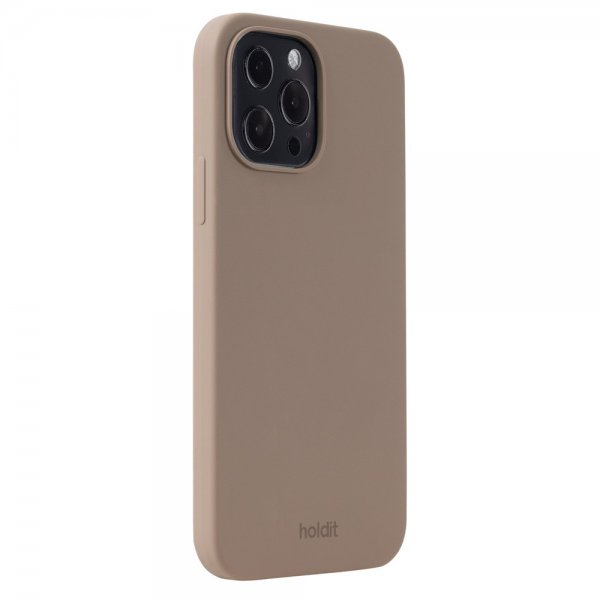 holdit iPhone 13 Pro Max -kuori silikoni Mocha Brown