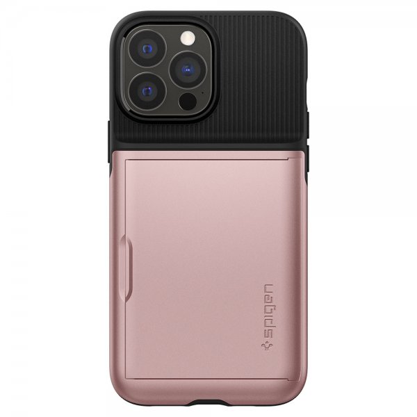 Spigen iPhone 13 Pro Max Suojakuori Slim Armor CS Ruusukulta