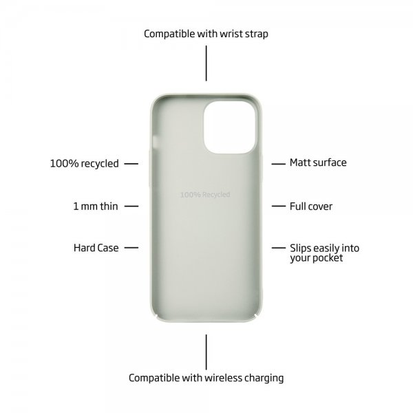 holdit iPhone 13 Pro Max Slim Case Light Beige