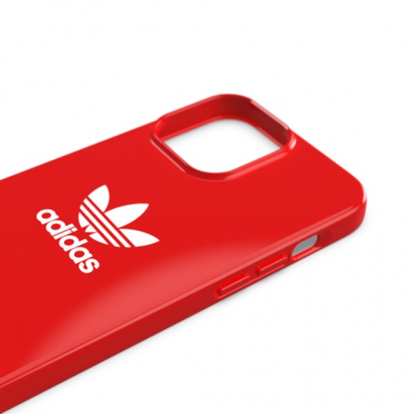 Adidas iPhone 13 Pro Max -suojakuori (Snap Case Trefoil Scarlet)