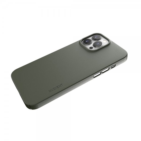 Nudient iPhone 13 Pro Max Thin Case V3 MagSafe Pine Green -kuori