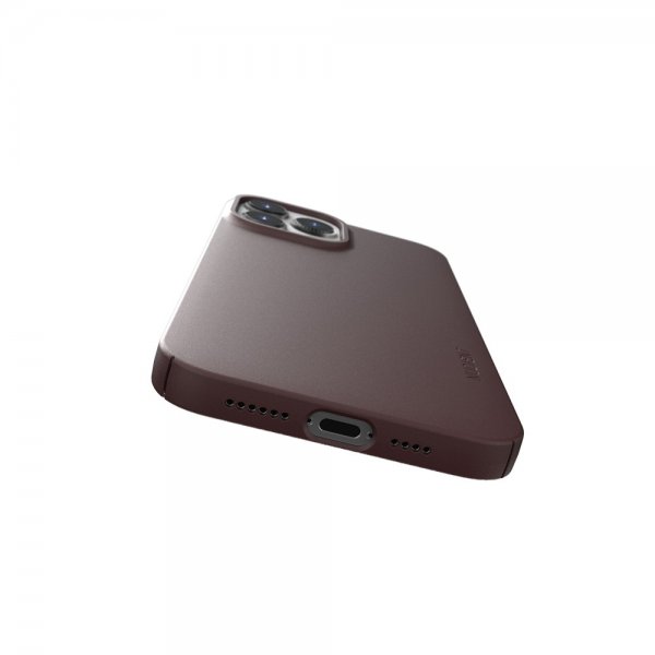 Nudient iPhone 13 Pro Max -kuori Thin Case V3 MagSafe Sangria Red