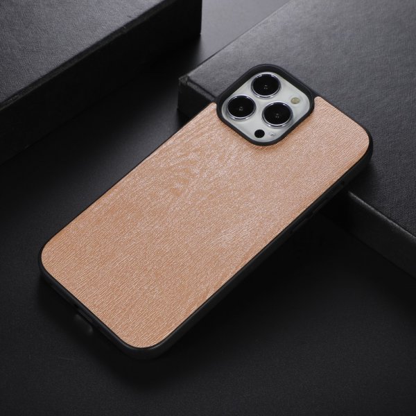 iPhone 13 Pro Max Kuori Puukuvio Kulta
