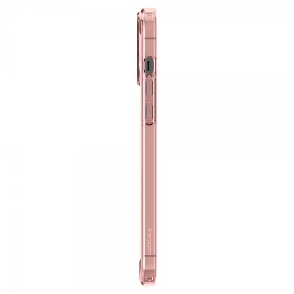 Spigen iPhone 13 Pro Max -suojakuori Ultra Hybrid Rose Crystal