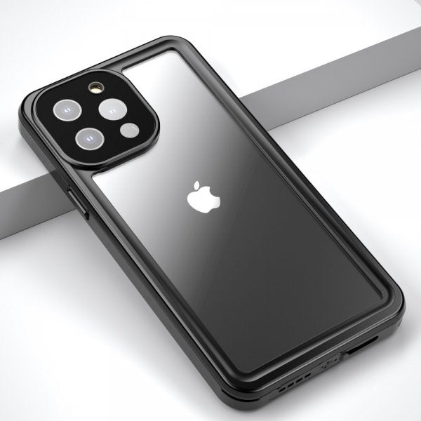 Redpepper iPhone 13 Pro Max -kuori, vedenkestävä IP68, musta