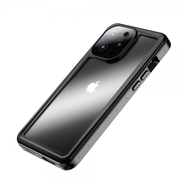 Redpepper iPhone 13 Pro Max -kuori, vedenkestävä IP68, musta
