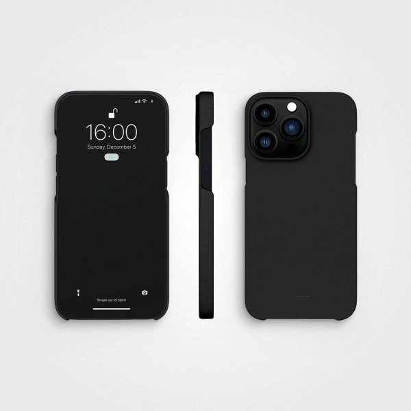 agood company iPhone 13 Pro Max -kasvipohjainen suojakuori, Charcoal Black