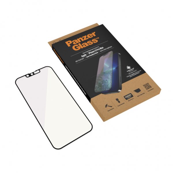PanzerGlass iPhone 13 Pro Max -näytönsuoja, Edge-to-Edge, Anti-Bluelight