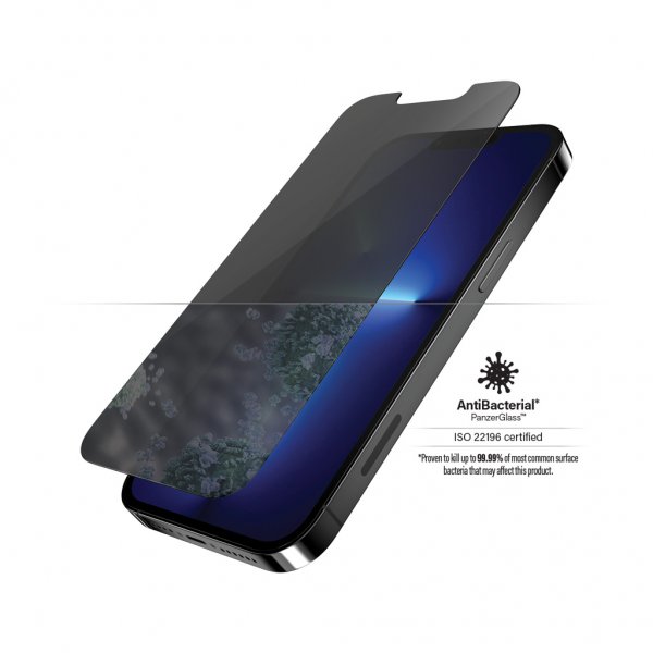 PanzerGlass iPhone 13 Pro Max -näytönsuoja, Standard Fit, Case Friendly, Privacy