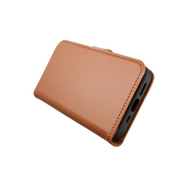 Rvelon iPhone 13 Pro -magneettikotelo, irrotettava kuori, ruskea