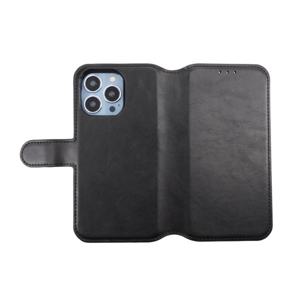 Rvelon iPhone 13 Pro -kuoret magneettisella irrotettavalla kuorella, musta