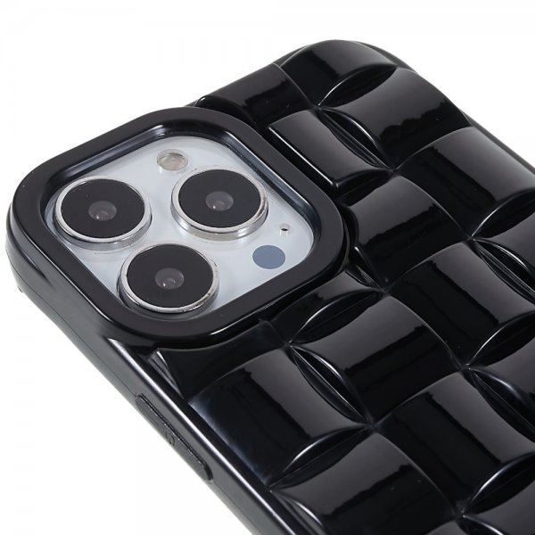 iPhone 13 Pro Kuoret 3D-kuvio Musta