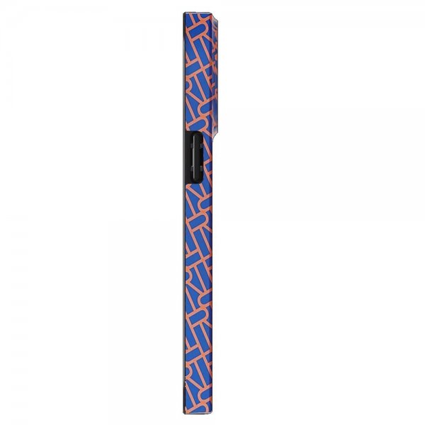 Richmond & Finch iPhone 13 Pro -suojakuori Blue Apricot RF Logo