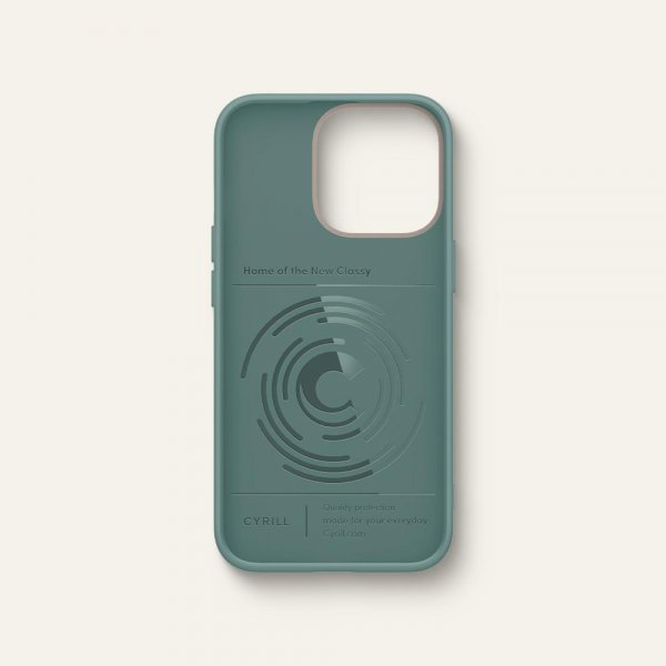 Cyrill iPhone 13 Pro Suojakuori Color Brick Kale