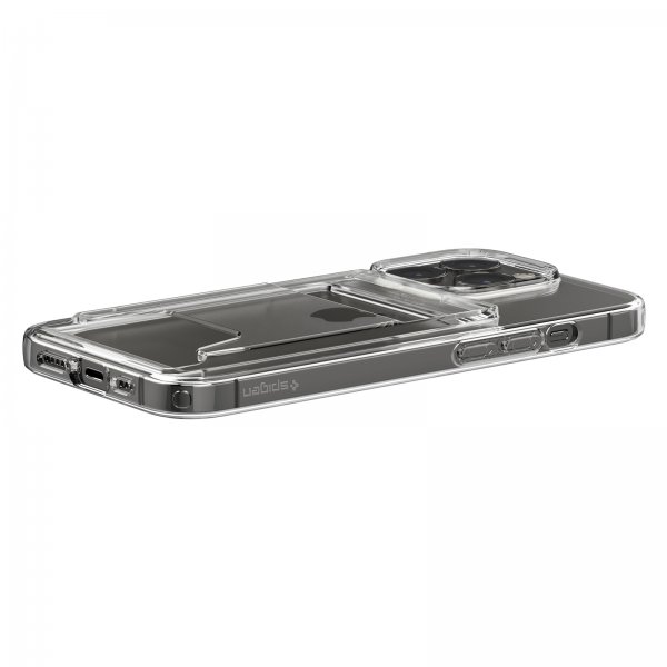 Spigen iPhone 13 Pro -suojakuori Crystal Slot Dual Crystal Clear