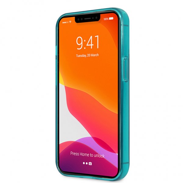Karl Lagerfeld iPhone 13 Pro -kuori, Fluosininen