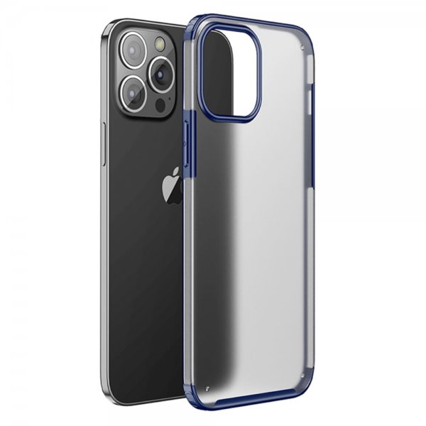 Ipaky iPhone 13 Pro Kuori, mattapintainen takakansi, sininen