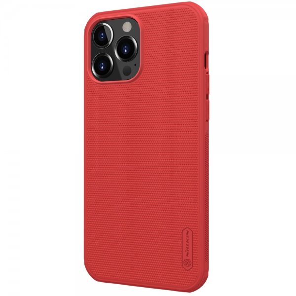 Nillkin iPhone 13 Pro kuori Frosted Shield punainen