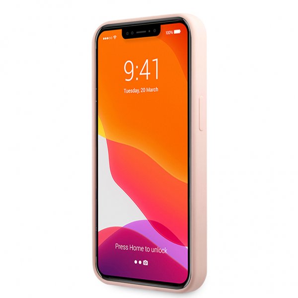 Karl Lagerfeld iPhone 13 Pro Suojakuori Karl & Choupette Vaaleanpunainen