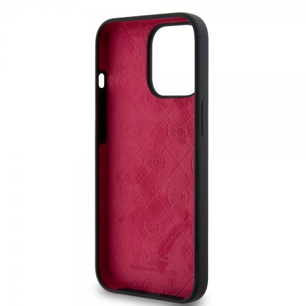 Hello Kitty iPhone 13 Pro Kuori Nestemäinen Silikoni Musta